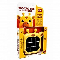 Kids Game "Press Fast: Giraffe" Tic-Tac-Toe G66-3 with Light and Sound