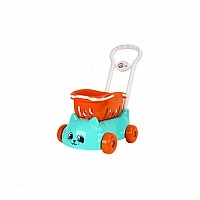 Children's trolley "Kitty" with basket Tekhnok 6924TXK plastic