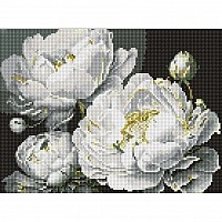 Diamond mosaic "Impeccable beauty" ©art_selena_ua AMO8169, 30x40 cm