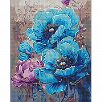 Diamond mosaic "Symphony of Flowers" ©art_selena_ua AMO8047, 40x50 cm