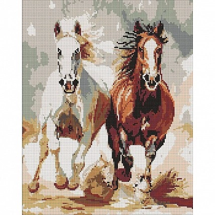 Алмазна мозаїка «Чуттєвий біг» ©art_selena_ua AMO20044, 40x50 см