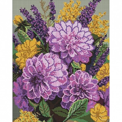 Алмазна мозаїка «Фіолетовий танець» ©art_selena_ua AMO20057, 40x50 см