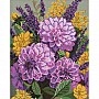 Diamond mosaic "Violet dance" ©art_selena_ua AMO20057, 40x50 cm