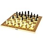 Board game "Chess, checkers and backgammon 3 in 1" 624A with a board 40x40 cm