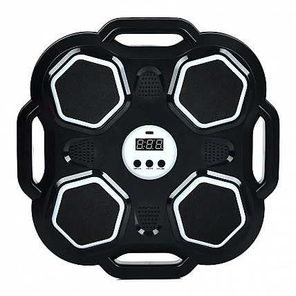 MS 4651(Black) wall-mounted target boxing machine 2 boxing gloves