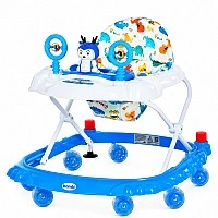 Музика та світлові ефекти Baby Walker M 3168-1 (Blue) з пробкою