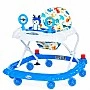 Детские Ходунки M 3168-1(Blue) музыкальные и световые эффекты, со стопором