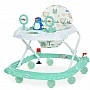 Children's Walker M 3168-1(Turquoise) with musical and light effects, with a stopper