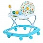 Детские Ходунки M 5033-1(Turquoise) с музыкой, колеса 8 шт