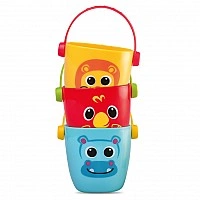 Игрушечные ведерки "Водо-играйчики" KIDDI SMART 4332-KS для игры в ванной