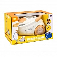 Children's household appliance "Vacuum Cleaner" XS-25054 (White) 22 cm, with light and sound