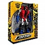 Children's toy Transformer W8840 (Red-Black) plastic, robot 19 cm + airplane