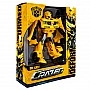 Children's toy Transformer W8840 (Yellow) plastic, robot 19 cm + car