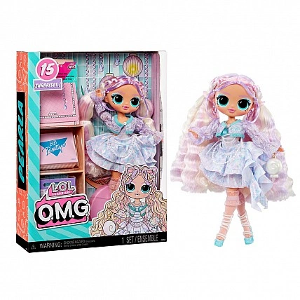 Children's doll "S8 - Pearl" L.O.L. SURPRISE! 510390 series "O.M.G." with accessories