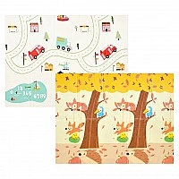 MR 1570-3-1 XPE folding double-sided thermal mat for children, 150-200 cm, thickness 8 mm