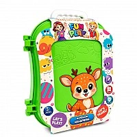 Детская игрушка Рюкзак "Маленький путешественник" 305/10BMS(Green) 28х12х25 см