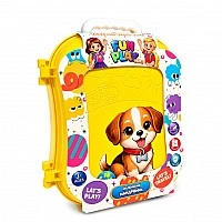 Children's toy Backpack "Little Traveler" 305/10BMS(Yellow) 28x12x25 cm