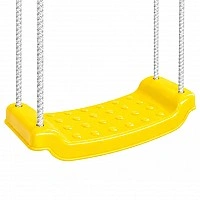 Children's plastic swing No5 7005BMS(Yellow) seat size 42x17 cm