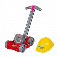 Children's Play Set "Helmet Lawn Mower" 5502BMS(Red) Realistic Sound