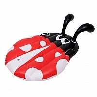 Children's Inflatable Raft Ladybug 35473 with handles, 95x80cm, 4-8 years old