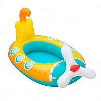 Children's inflatable raft Submarine 34213(Yellow) inflated size 90x58x48.5 cm