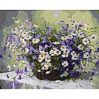 Painting by numbers "Bouquet of Daisies" LW31500, 40x50 cm