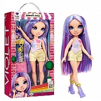 Child doll "Violetta" Rainbow High 547563 series "My Fashion Style" with accessories