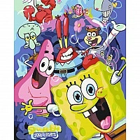 Paint by numbers "SpongeBob" LW3318, 40x50 cm