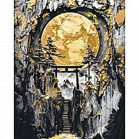 Painting by numbers "Japanese Magic" LW3454 with metallic paints 40x50 cm