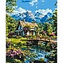 Картина за номерами «Альпійська гармонія» LW3492, 40×50 см