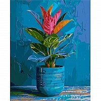 Paint by Numbers "Tropical Plant" LW3535, 40x50 cm