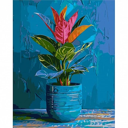 Paint by Numbers "Tropical Plant" LW3535, 40x50 cm