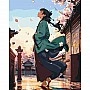 Paint-by-numbers kit "The Herbalist's Monologue. Anime" pbn-a LW9080, 40 x 50 cm