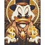 Diamond mosaic "Scrooge McDonald's Gold" OD3320, 40x50 cm