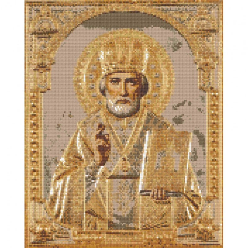 Алмазна мозаїка «Микола Чудотворець» OD3432, 40x50 см