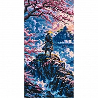 Painting by numbers "The Way of the Samurai" LW5134, 40x80 cm