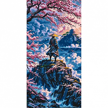 Painting by numbers "The Way of the Samurai" LW5134, 40x80 cm