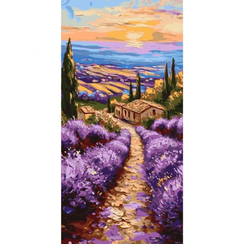 Картина за номерами «Аромати Провансу» LW5151, 40x80 см