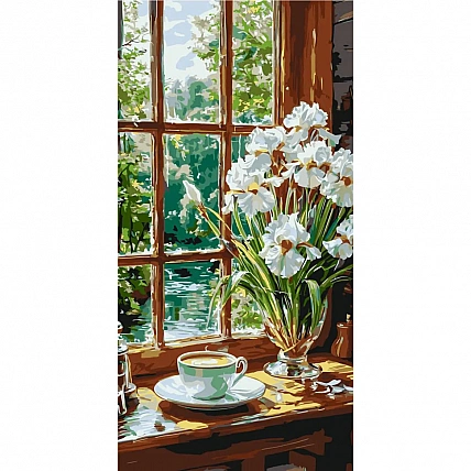 Painting by numbers "Coffee Harmony" LW5155, 40x80 cm