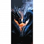 Paint-by-numbers kit "The Power of Dragons: The Fourth Wing" LW5167, 40 x 80 cm