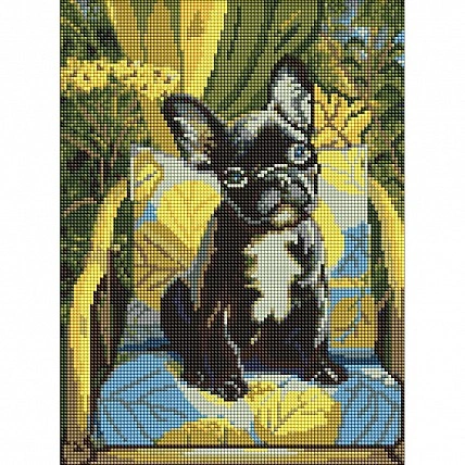 Алмазна мозаїка «Комфорт із характером» AMO20095, 30x40 см