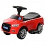 Children's tolocar M 3503A-3 Red, with parental handle