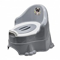 Children's Potty with Lid 5163TXK (Grey), Plastic, Grey