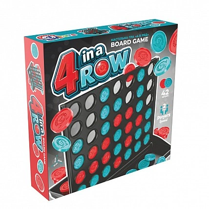 Board Game "Four in a Row" 3540TXK, 42 chips
