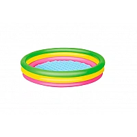 BW 51104 Inflatable Kids' Pool with Inflatable Bottom