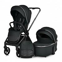 ELLE ME 1221 Black 2-in-1 All-Purpose Stroller
