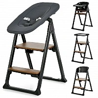 Детский стульчик для кормления 4 в 1 GROWEE ME 1222 Black