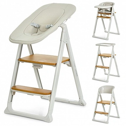 4-in-1 High Chair GROWEE ME 1222 Cream