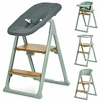4-in-1 High Chair GROWEE ME 1222 Sage Green