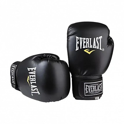 Everlast EF-0370-16 Black Boxing Gloves 16 oz